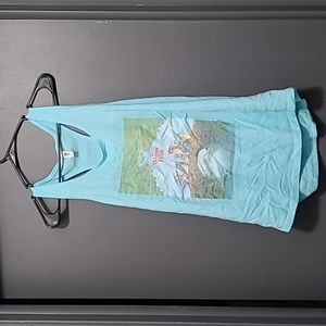 Hot Topic Disney Winnie the Pooh Razerback Tank Top